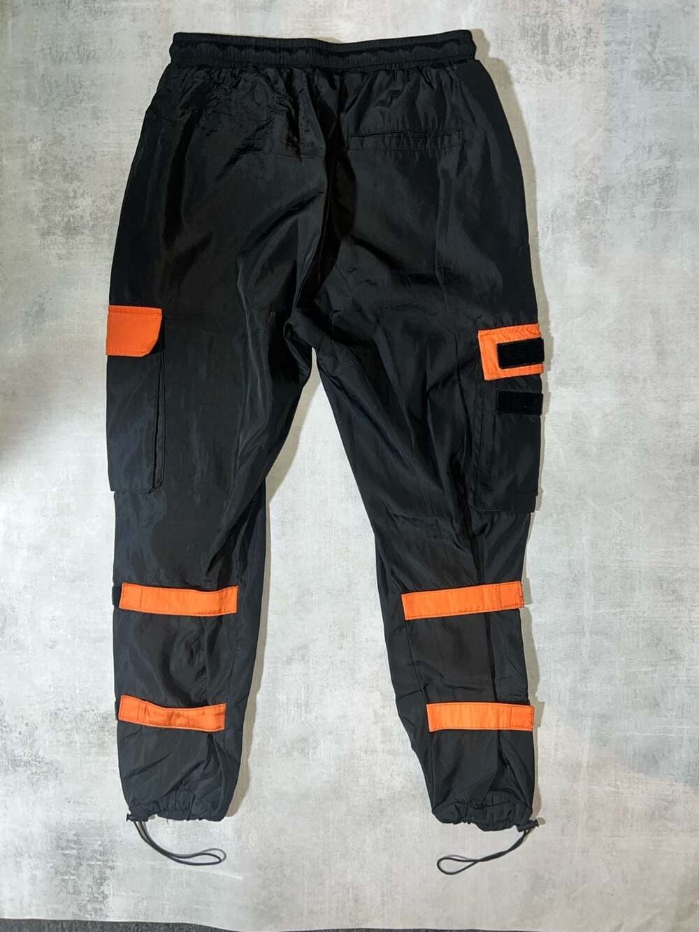 U-ROY Streetwear Tactical Cargo Jogger Pants with Velcro Straps - Picture 4 of 4